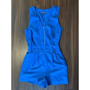 Blue Express Romper